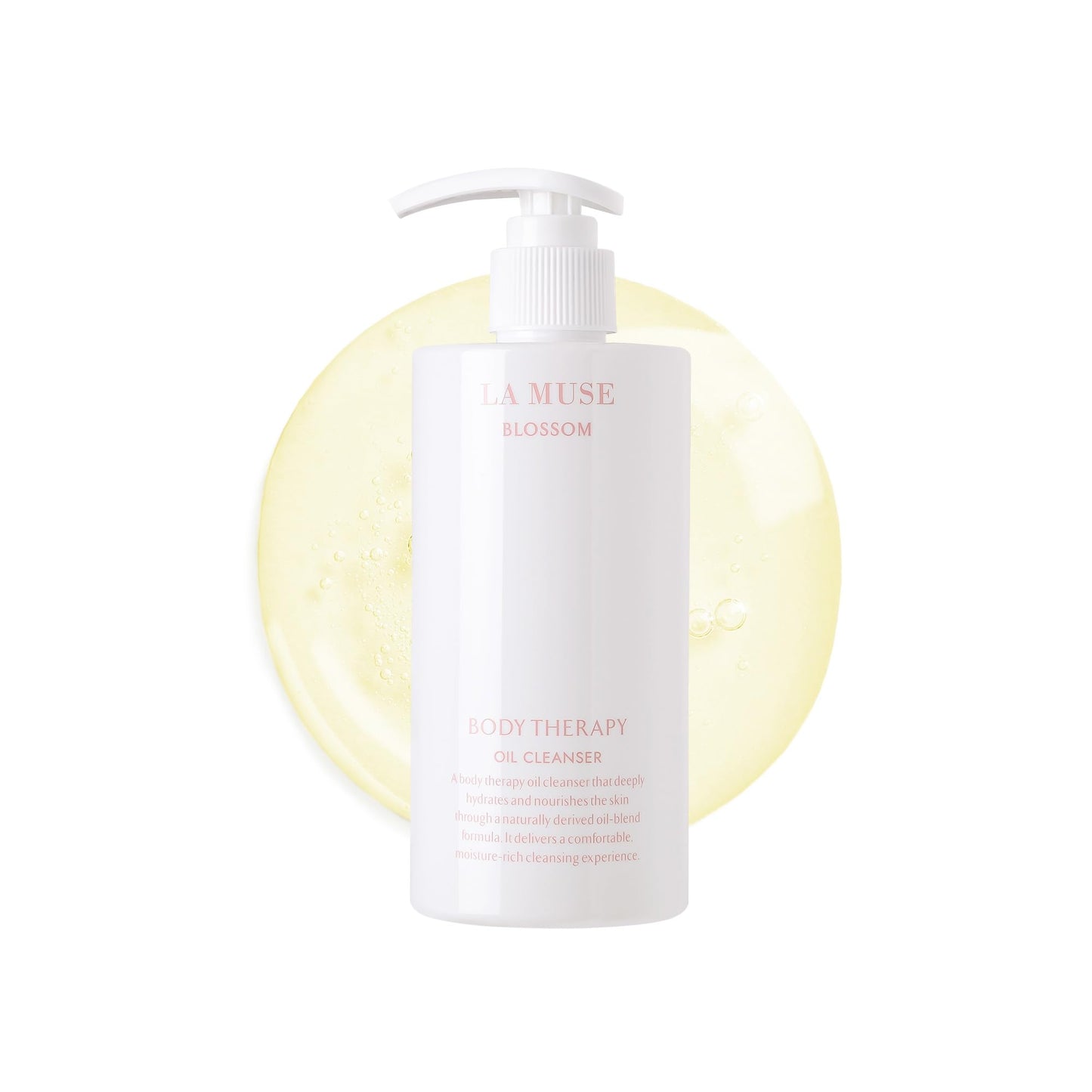 LA MUSE Body Therapy Oil Cleanser Blossom | Oil Shower Gel | Body Wash | Hydrating | Clean & Moisturized Skin | Caring for Dry Skin