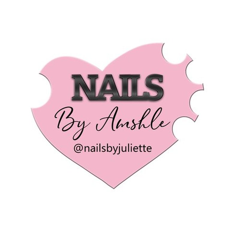 Tammnjo Personalized Name Nailfie Disk Sign Nail Prop Custom Acrylic Nailfie Disc Decor for Nail Techs Social Media Picture Prop Nail Photo Prop Beauty Salon Prop for Nail Techs,A2-Nail