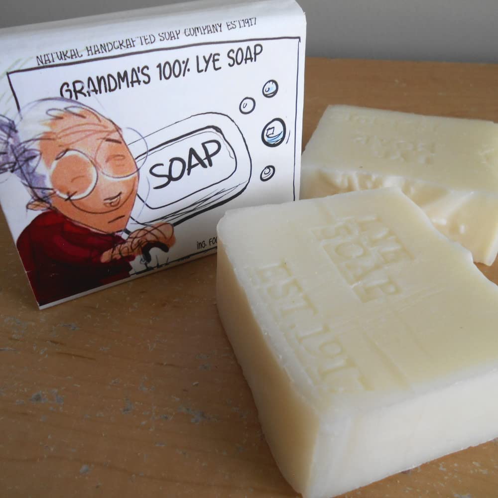 Grandma's Lye Soap Unscented for All Skin Types
