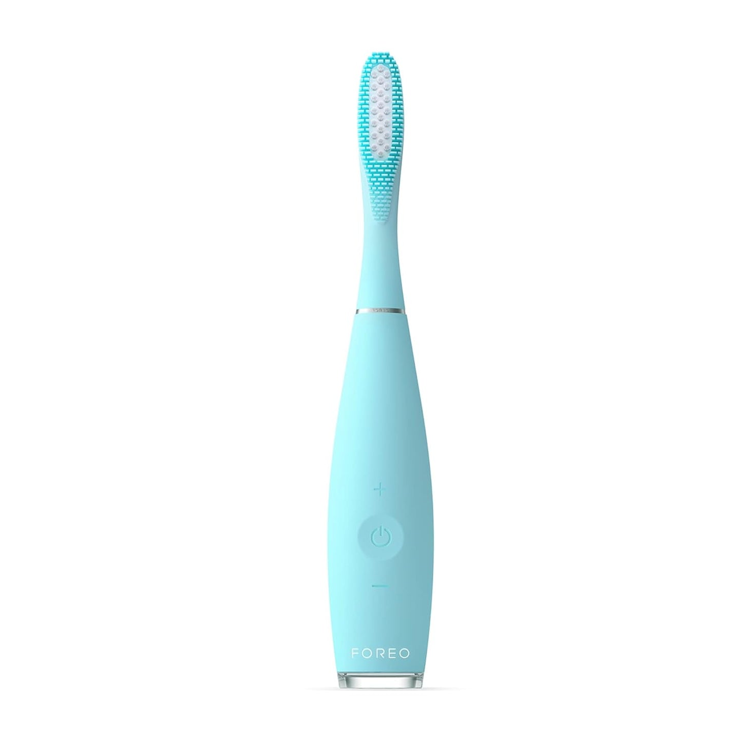FOREO ISSA Hybrid Wave Brush Head Black, Medical-Grade Silicone & PBT Polymer Bristles, 6-Months Lasting