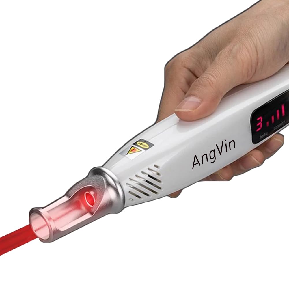 Red Light Pen Device w/US Plug,Customer Glasses,Operation Videos