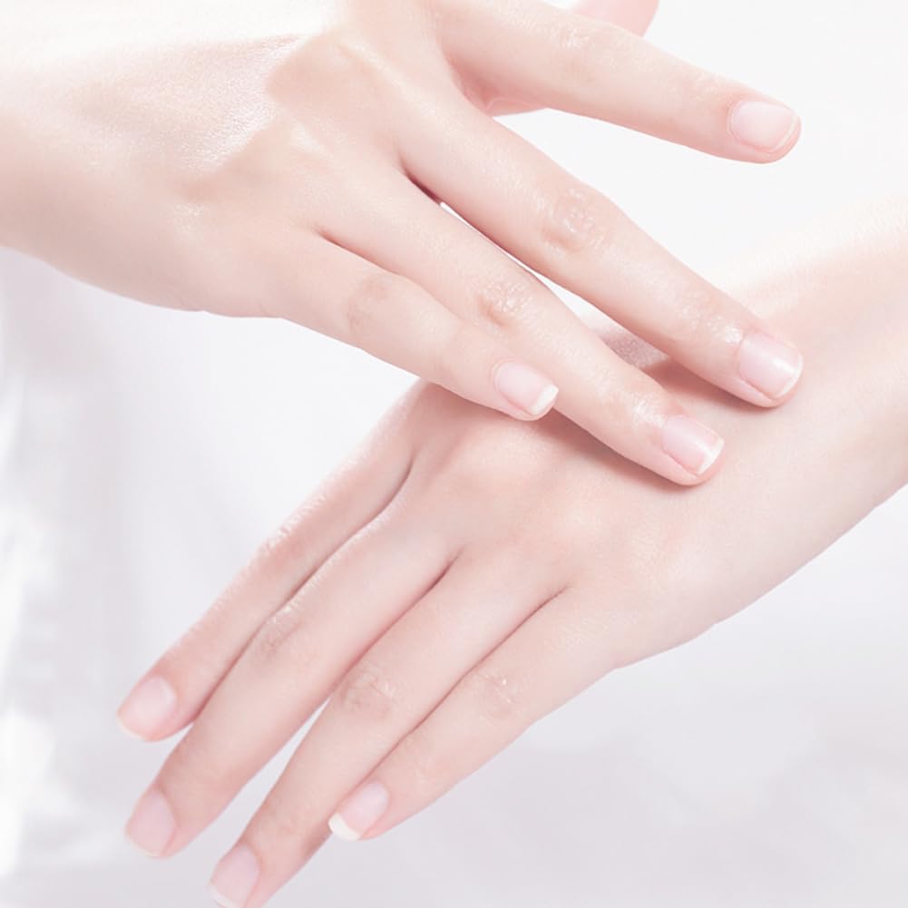 ZANOVA Collagen Treatment Hand Mask - Hyaluronic Acid, Vitamin C & E, for Skin Picking and Nail Biting Damage - Formulated with Ultimate Trio to Soothe Sensitive and Damaged Hands (5 Pairs)
