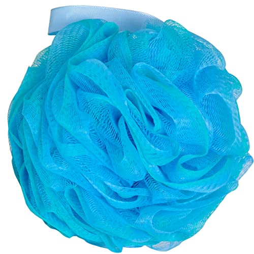 Urbanstrive Shower Bath Sponge XL 75g Soft Shower Loofahs Balls for Body Wash Men Women Bathroom Accessories, 1 Pack, Black