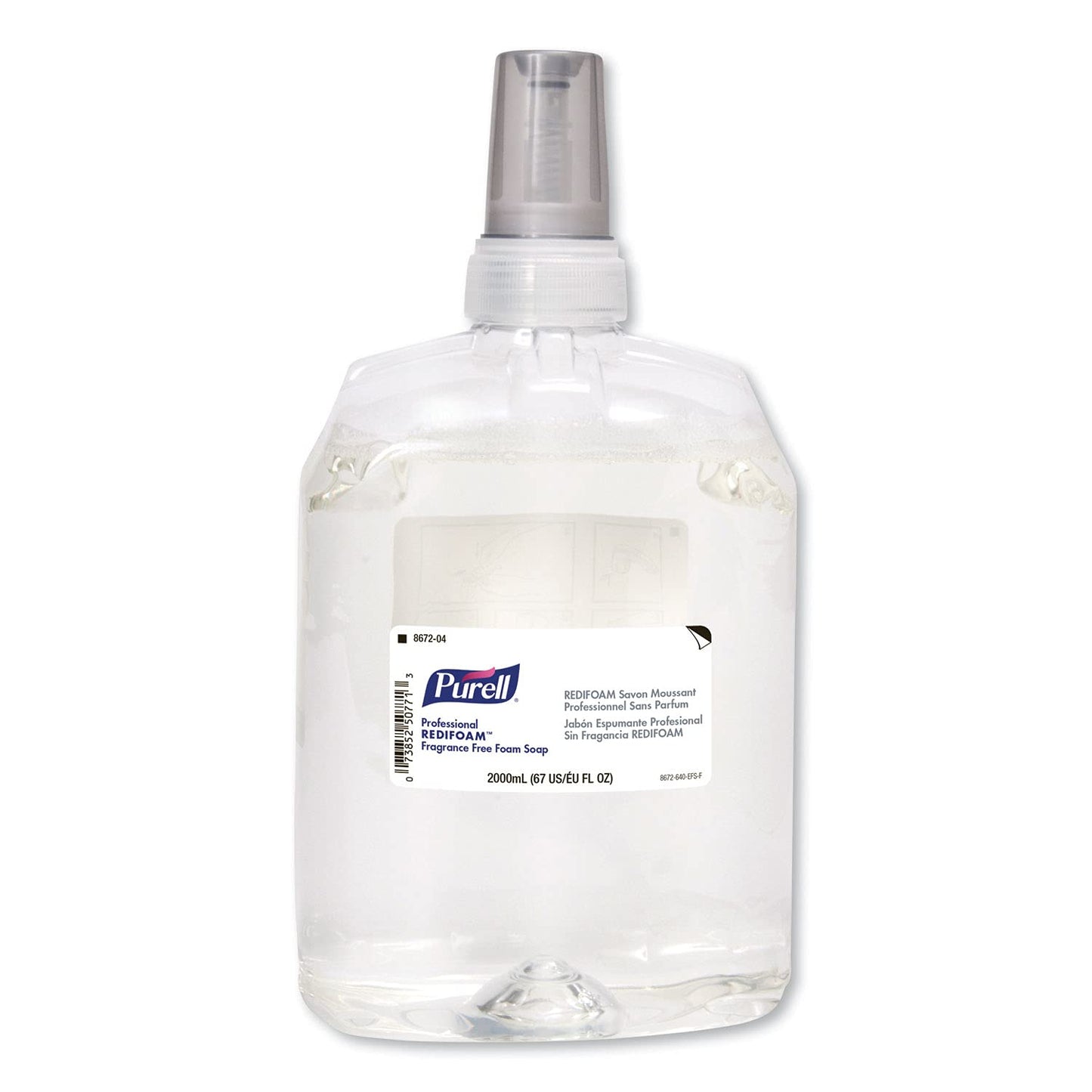PURELL Professional Redifoam Fragrance-Free Foam Soap, 2,000 Ml, 4/carton