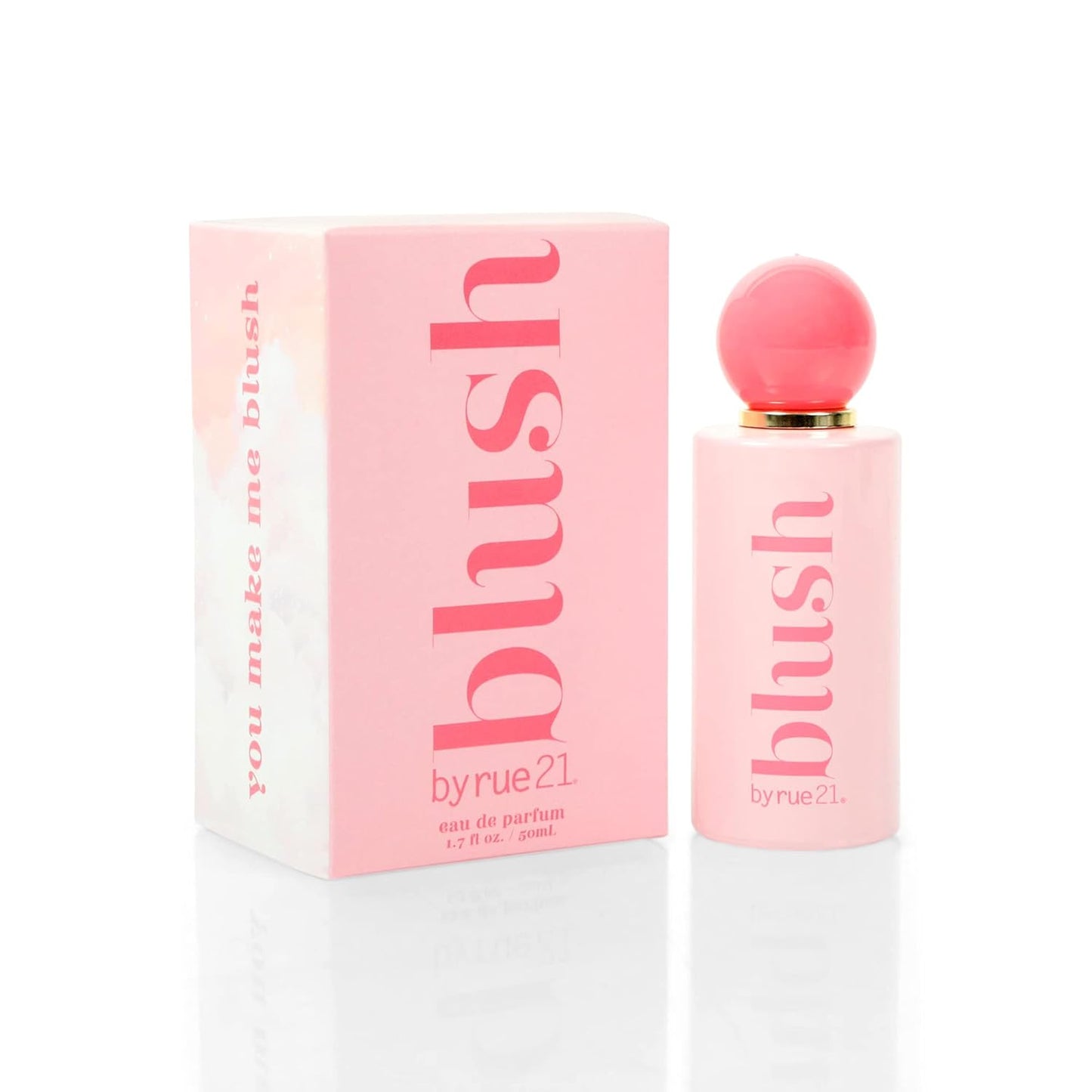 Rue21 Women's Blush Perfume Spray - 1.7 oz Floral Fragrance for Everyday Wear