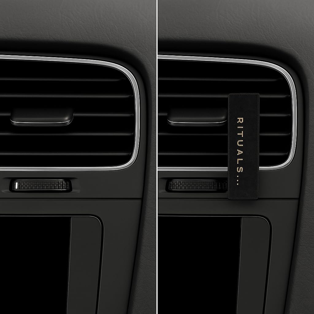 THE RITUAL OF KARMA Life is a Journey - Karma Car Perfume holder + 2 refills -lotus flower & white tea