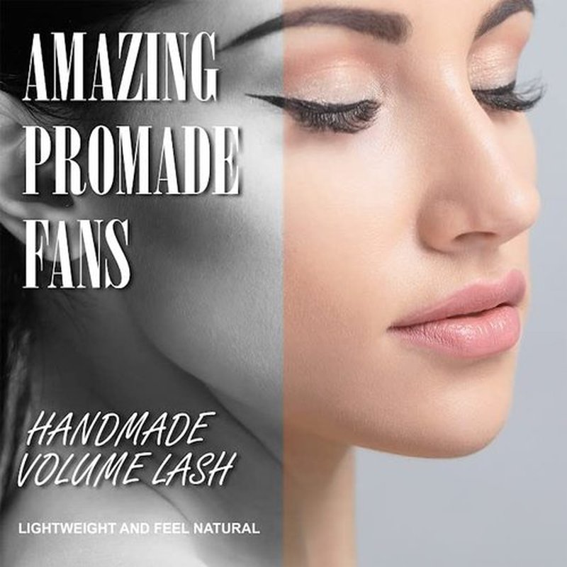 ROSE GIRL Ultra Wispy Lashes Volume Fan-Individual Lashes Fake Eyelashes Extension-Lashes Natural Look-Handmade Kit-5D/7D/9D–C CC D Curl Thickness 0.05~0.07mm-9~16mm Length(9D-0.05-CC-15mm)