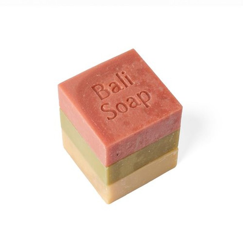 Bali Soap - Batik Gift Set - Handmade Moisturizing Natural Soap Bar for Face & Body, Vegan Handmade Plant Based, 3.5 Oz each 3 Pack