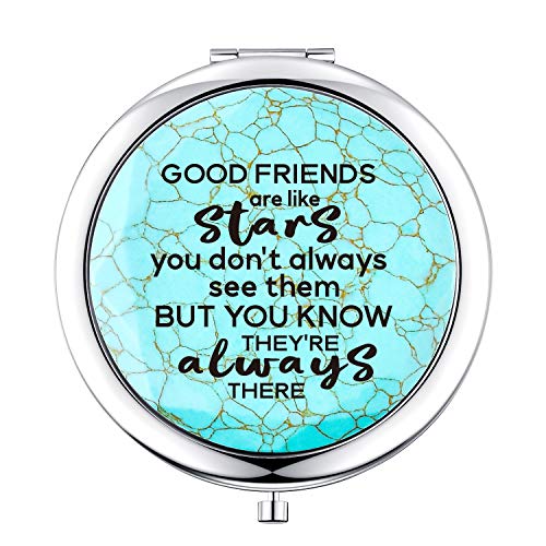 for Women Female,Long Distance Birthday Gifts for Friends Sisters,Coworker Leaving Gifts for Women（Friends are like stars）