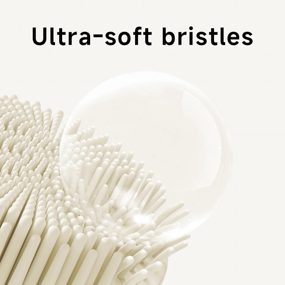 Silicone Body Scrubber for Shower - Food-Grade Ultra-Soft Silicone Body Scrubber exfoliator for Women Bath & Massage, Easy-to-Grip, Deep Clean & Relaxing Body Brush