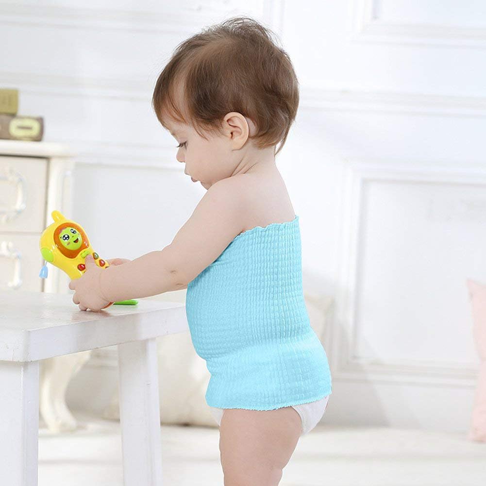 Zulaniu Baby Boys Belly Button Band Cotton Gtube Covers Girls Belly Protector Wraps Bellies Umbilical Hernias Truss Belt (10 Inch (Pack of 6))