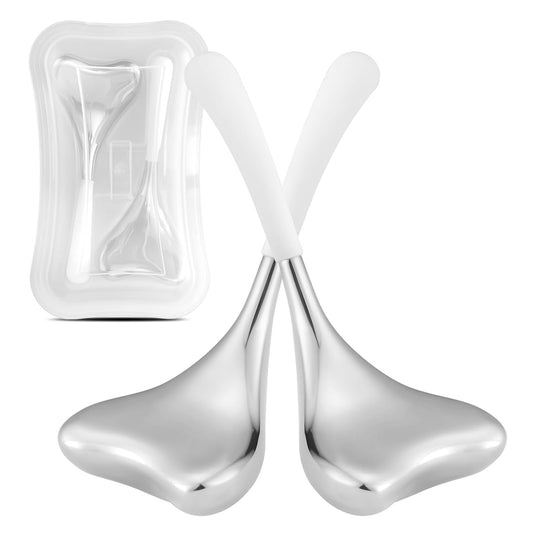 Facial Cryo Sticks - 2-in-1 Gua Sha & Ice Globes for Skin Care | Cooling Massage Tools for Women