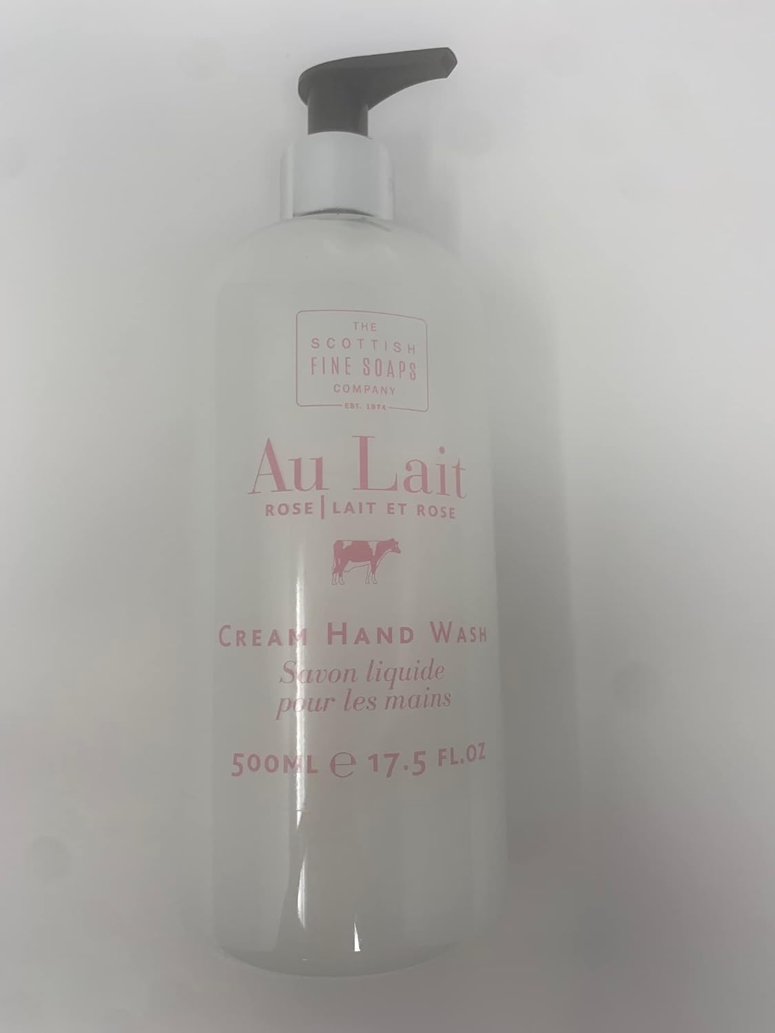 Au Lait Rose Hand Wash - Luxurious Moisturizing Formula | 17.5 FL OZ