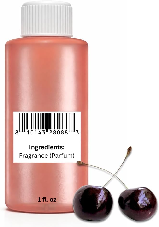 Black Cherry Fragrance Oil - Premium Scent for Candle Making, Soap, Diffusers & More | 1 fl oz (30ml)