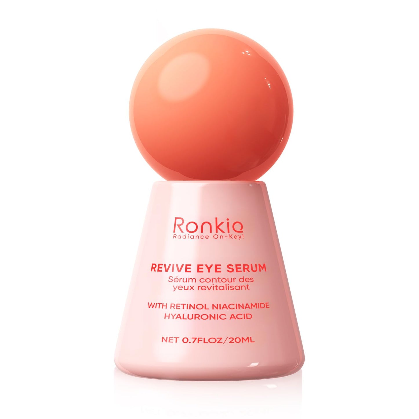RONKIE Eye Cream for Dark Circles: Under Eye Cream with Retinol Caffeine - Reduces Under Eye Bags and Fine Lines