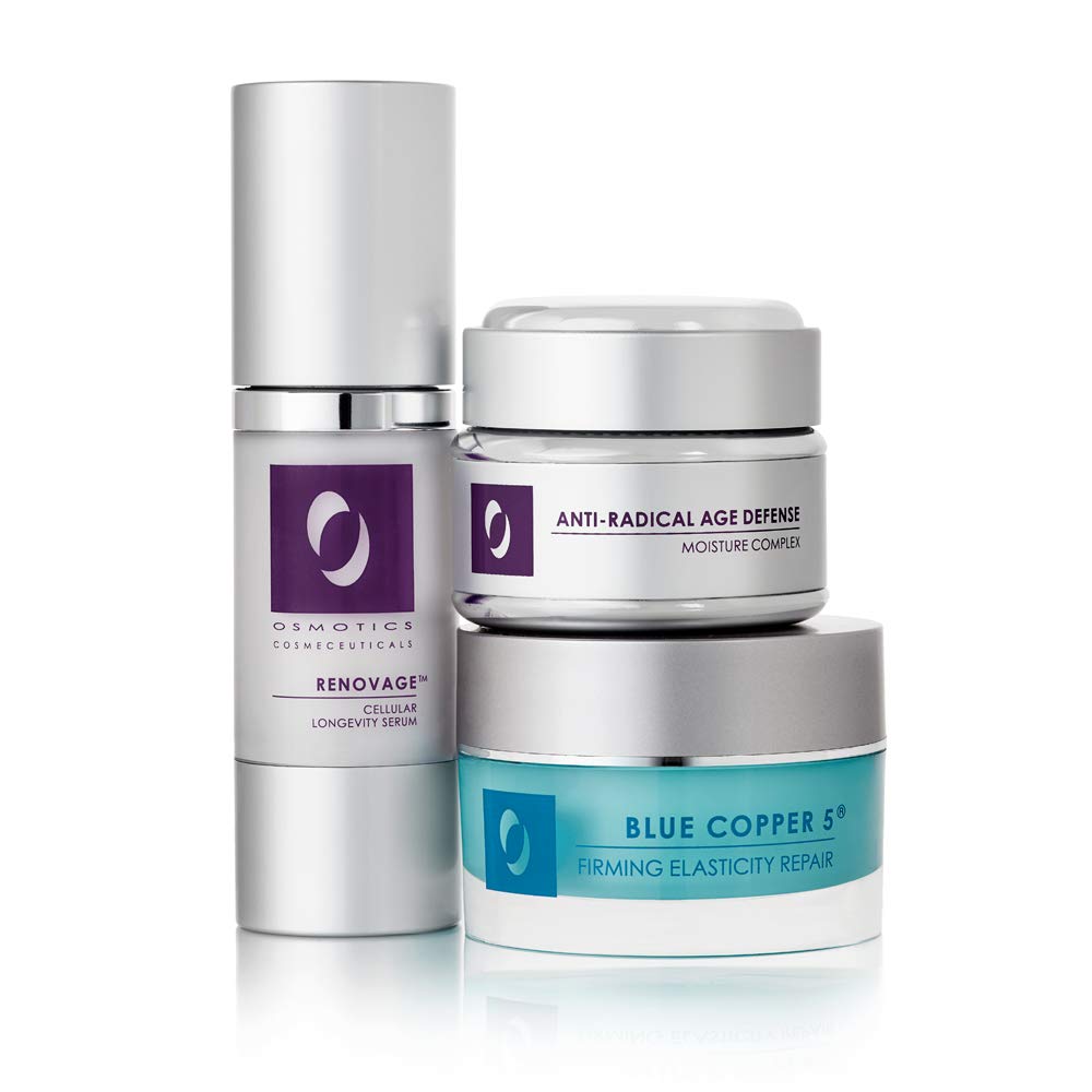 Osmotics Cosmeceuticals Age Defying Trilogy for Firming, Reducing Fine Lines & Wrinkles, Intense Moisturizing