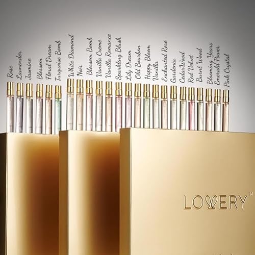 Advent Calendar 2025 Adult Women ? 24pc Perfume Gift Set for Her ? Christmas Beauty Gifts for Women, Wife, Mom, Teen Girls Floral Fragrance Sampler, Travel-Size Perfumes - Holiday Countdown Calendar