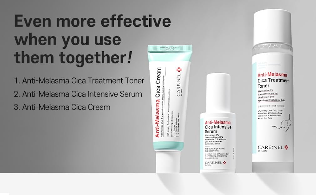 Melasma treatment for Face Cica Intensive Serum 1.01fl.oz/30ml