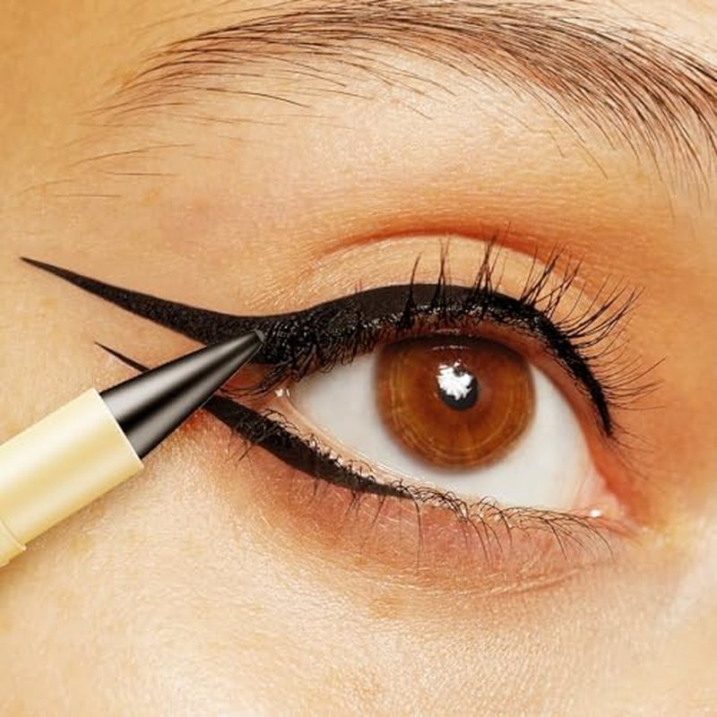 XieJY Quick-Drying Matte Eyeliner, 2024 New Black Gel Eyeliner Pencil Set Natural Cream Eye Liner Long Wear Gel Eyeliner, Waterproof Smudge Proof Long-Lasting Gel Eye Liner Makeup (4 Colors)