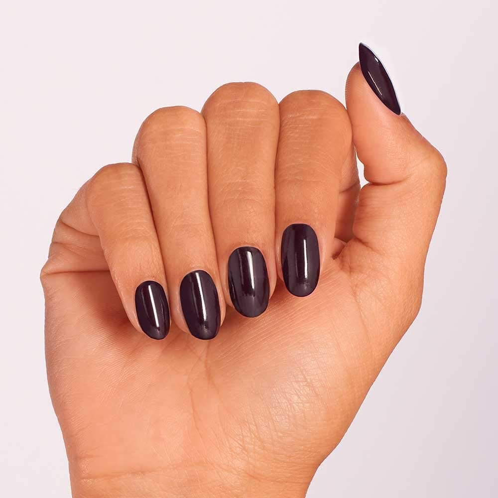OPI Powder Perfection Good Girls Gone Plaid | Opaque Dark Purple Crème Nail Dipping Powder | Scotland Collection