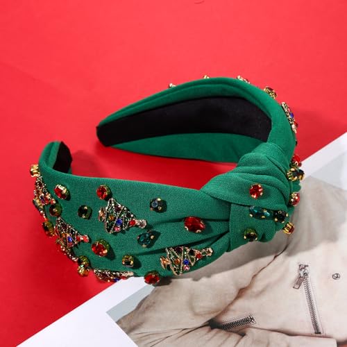 CEALXHENY Mexican Headband for Women, 2PCS Cinco De Mayo Headbands with Chili Pepper Charms, Fiesta Headband Accessories, Knotted Headband, Festive Headband, Party Gifts