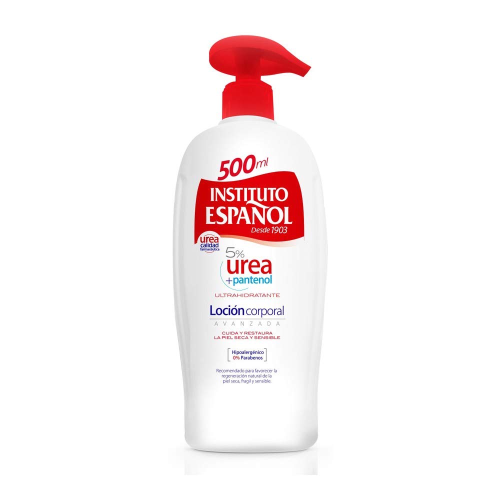 Urea + Panthenol Moisturising Lotion – Spanish Institute – Dispenser 500 ml