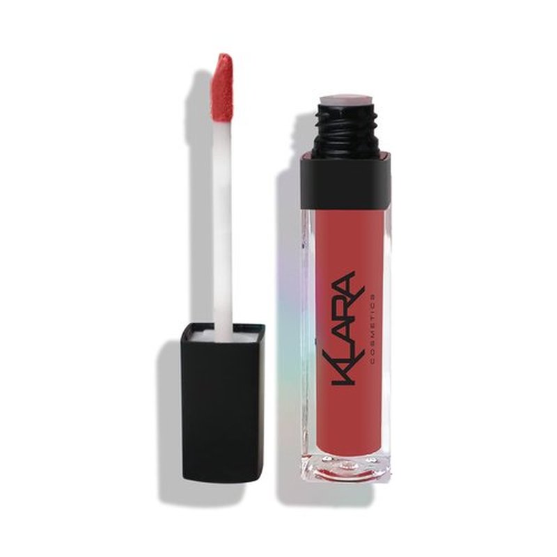 Klara Cosmetics Kiss Proof Lipstick 07 Sienna Nude Liquid Matte Lipstick Long Lasting Full Colour Pigment, 8ml / 0.27 Fl.Oz