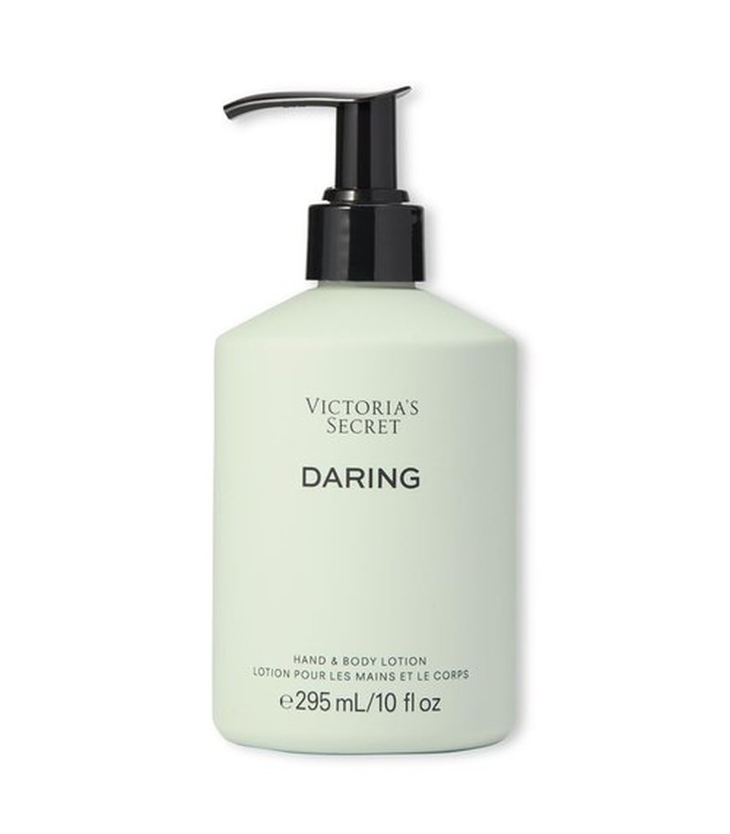 Victoria's Secret Daring Fragrance Lotion, Notes of Bright Bergamot, Warm Oakmoss and Bold Amber, Scented Body Lotion for Women (8.4 oz)