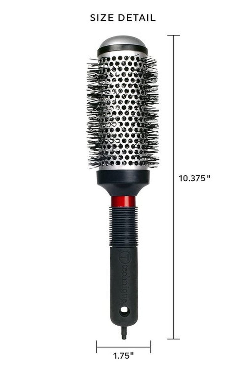Cricket Thermal Hair Brush #370 1.75” for Blow-Drying, Curling, and Styling – Heat-Retaining Barrel with Anti-Static Tourmaline Bristles, Round Thermal Brush, Ideal for All Hair Types