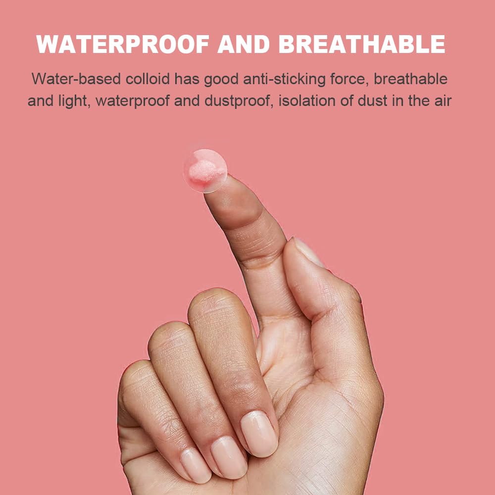 ESSENTYA COSMETICS Pimple Patches For Acne (72 units), Invisible Hydrocolloid Patches For Day and Night. Ultra Thin, Non-Irritating and Fast Healing