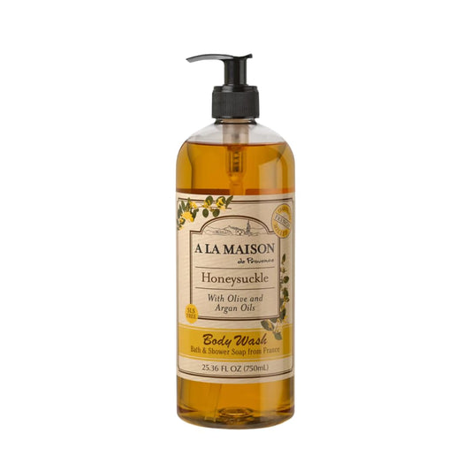 A LA MAISON Hydrating Body Wash Rosemary Mint, Uses: Body - Triple French Milled, Essential Oils, Plant Based, Vegan, Cruelty-Free, Alcohol & Paraben Free (25.36 oz, 2 Pack)