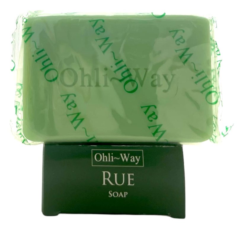 Natural Rue Soap - Handmade Herbal Cleansing Bar | Organic Ingredients