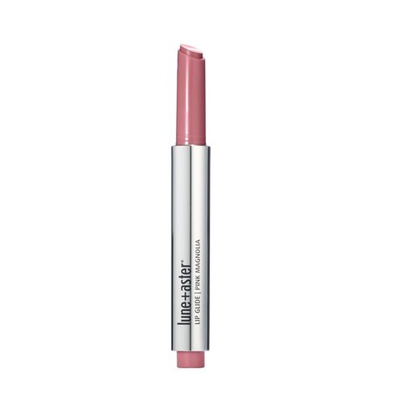 LUNE + ASTER Lip Glide | Glossy, Dewy Lightweight, Balmy-Gel Lipstick - Pink Magnolia