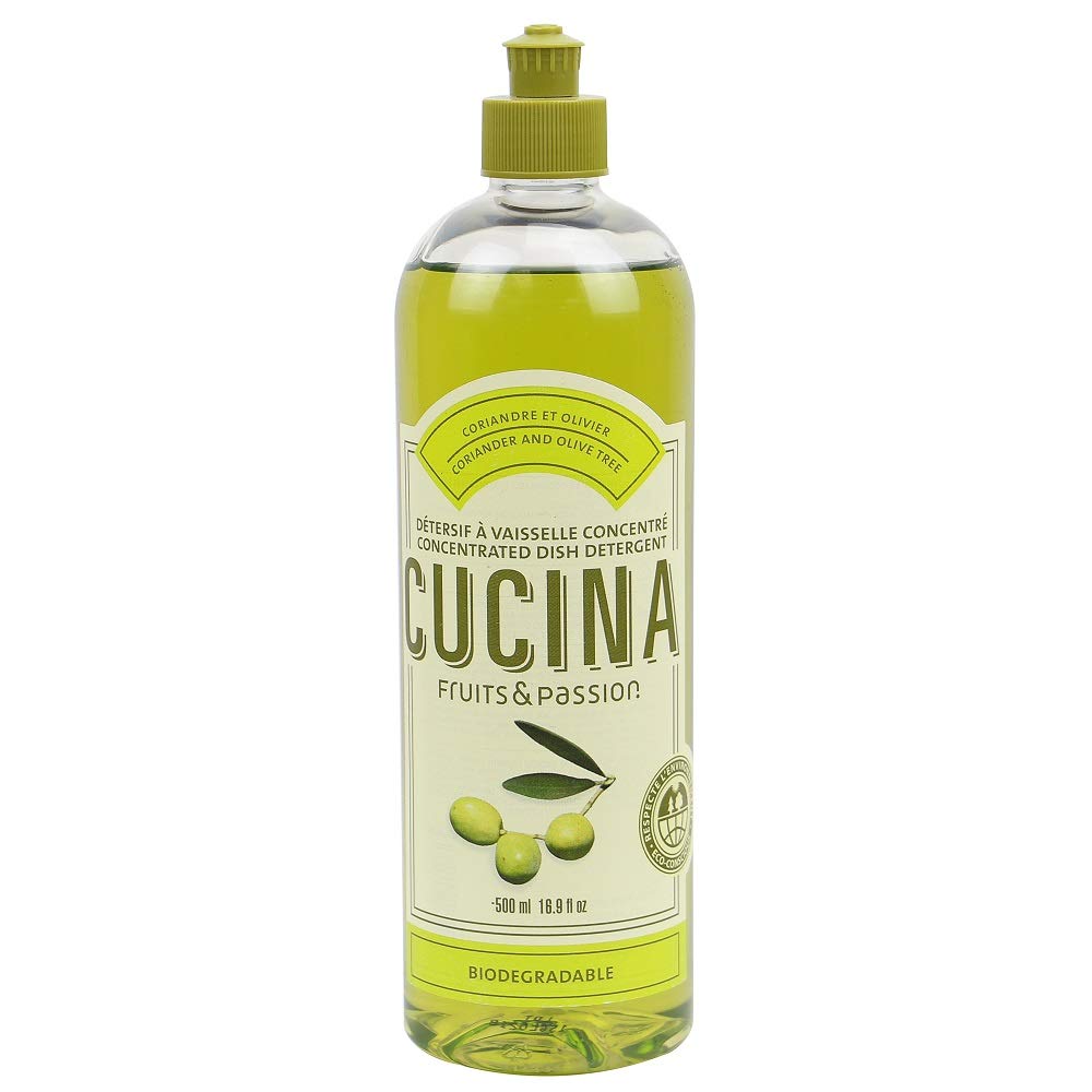 Fruits & Passion - Cucina Dish Detergent - Coriander & Olive Oil - 16.9 fl oz