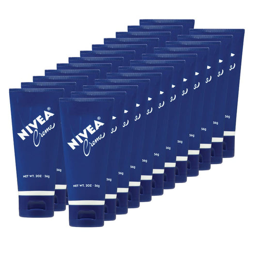NIVEA Creme Body, Face and Hand Moisturizing Cream for All Skin Types, Rich Body Moisturizer with Provitamin B5, 6.8 Oz Jar, Pack of 3