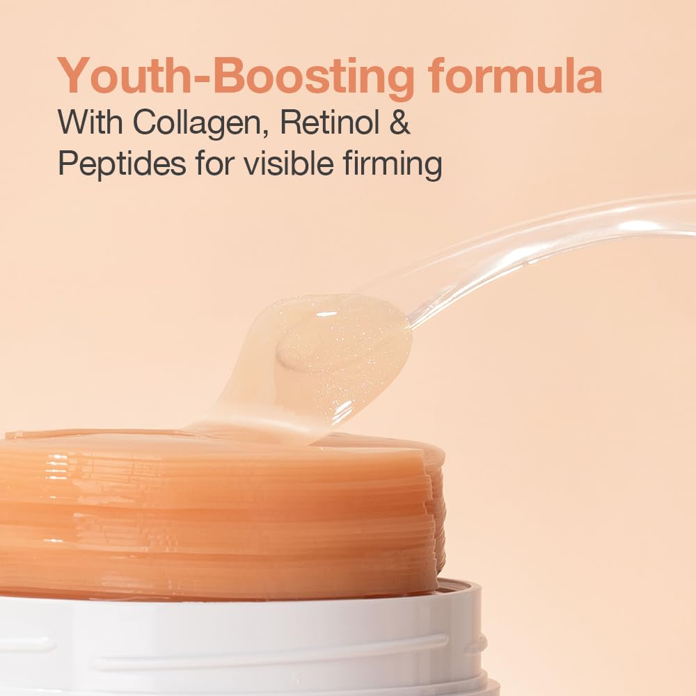 Naisture Collagen Nourishing Hydrogel Under-Eye Patch with Retinol and Peptides for Firmness and Hydration, 30 Pairs (60 ea)