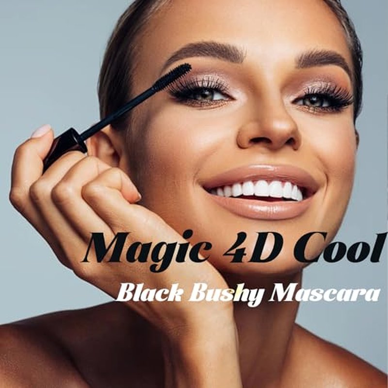 4D Silk Fiber Lash Mascara，Waterproof Smudge-proof Thickening Mascara,Extension Voluminous Fiber Mascara,Thickening Softer Fuller Lashes,Long-Lasting No Flaking,All Day Exquisitely Full(3PCS)