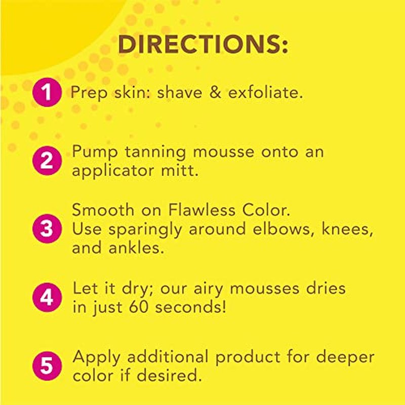 Jergens Self Tanner, Natural Glow Instant Sun, Sunless Tanning Mousse, Quick Self Tanner Foam, Ultra Deep Brozne, 6 Oz