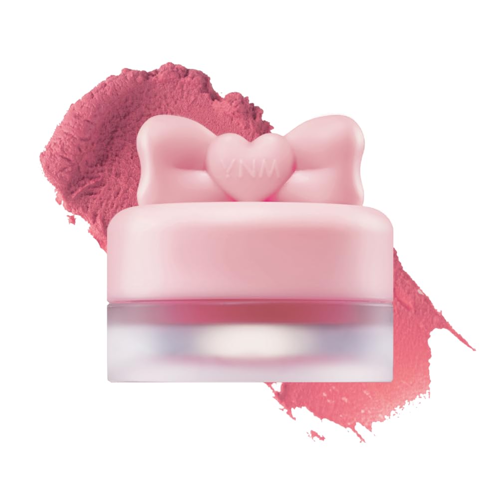 YNM Lip and Cheek Butter Pot, Airbrushed Blush & Lip, Buildable Pigment, Long-lasting, Lightweight, Easy to Blend, Natural Soft Matte Finish, 0.09 oz (Plum Butter)