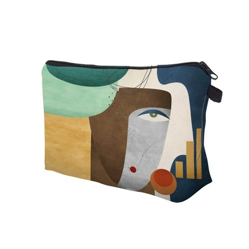 LOOMILOO Cosmetic Bag for Women, Adorable Roomy Makeup Bags Travel Water Resistant Toiletry Bag Accessories Organizer (L2-55402)