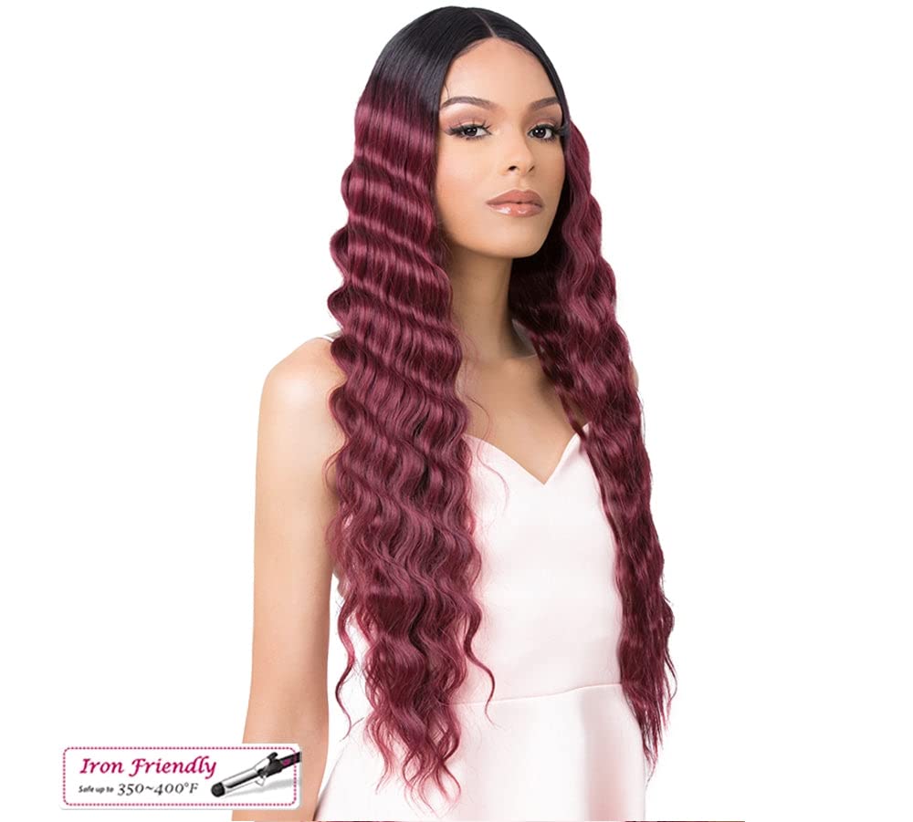 It's A Wig Lace Front Wig HD Lace Crimped Hair 4 (P4/27/30)