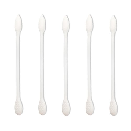 900pcs Precision Cotton Swabs, Pointed&Flattened Tip Cosmetic Applicators