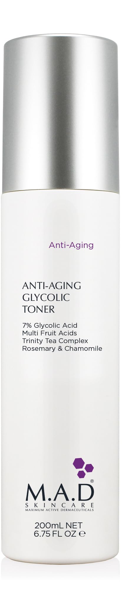 M.A.D Skincare Anti-Aging Glycolic Toner w/Multi Fruit Acids