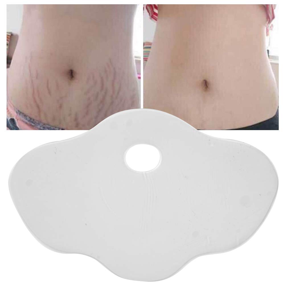 Silicone Stretch Mark Patch for Scar Removal, Lift Tighten Lightweight Reusable Washable Transparent Belly Skin Care Supplies