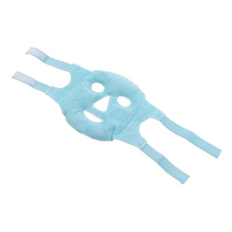 Face ice Pack ice Pack for Face Cold Face Mask Cold Face Eye Mask Ice Pack Reduce Face Puff Gel Beads Hot Heat Cold Compress Pack Face for Reusable for Post Laser Care (Sky Blue)
