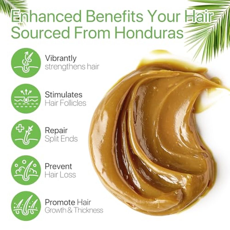 Raw Batana Oil for Hair Growth and Repair -100% Pure, Unrefined Oil from Honduran Rainforests Prevent Hair Loss and Enhances Hair Thickness in Men & Women