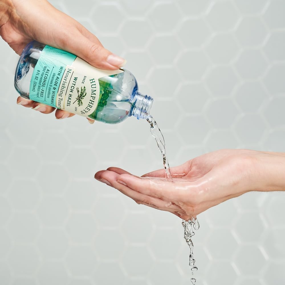 Humphreys Witch Hazel Nourishing Toner with Aloe | 8 Fl Oz