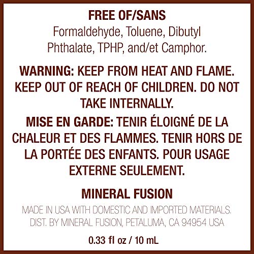Mineral Fusion Nail Polish, Pretty In Plum, 0.33 Ounce