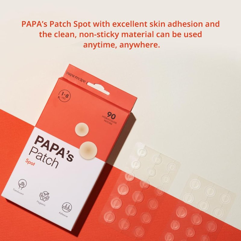 Hydrocolloid Acne Pimple Patches - 90 Pack Spot Treatment for Face, Blemishes & Breakouts | Invisible Skin Care Solution