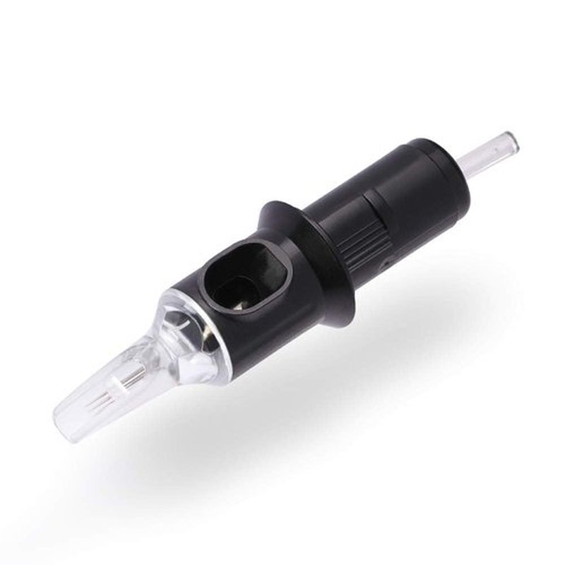 STIGMA #12(9RM) Standard Disposable Tattoo Needle Cartridges with Membrane Safety Cartridges for Tattoo Artists Curved/Round Magnum Shader Soft Edge 20Pcs Standard Pack EN05-20-1209RM